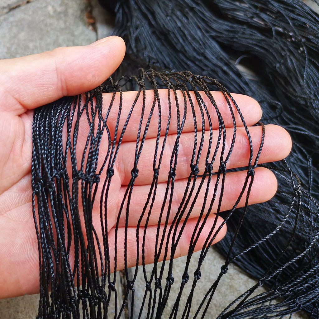 Black PE Bird Netting for Crops and Fruit Trees, 1.5–5 cm Mesh