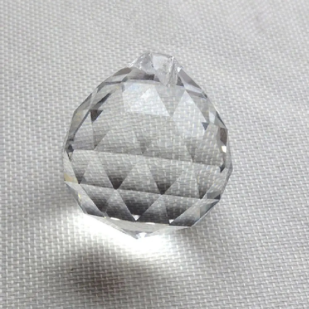 20/30/40/50mm Clear Crystal Ball Prism Sun Catcher Rainbow Pendant Maker Hanging Crystal Prism Lighting Bead Prisma Pendant