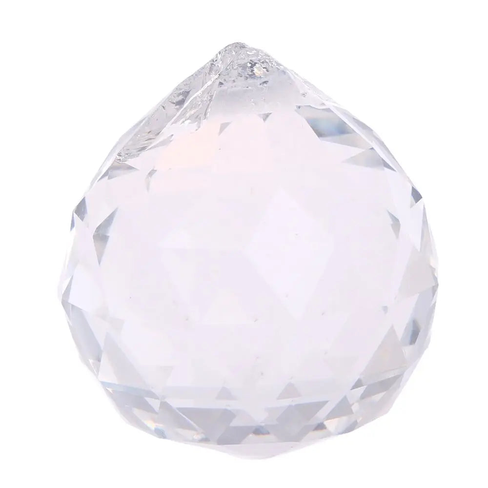 20/30/40/50mm Clear Crystal Ball Prism Sun Catcher Rainbow Pendant Maker Hanging Crystal Prism Lighting Bead Prisma Pendant