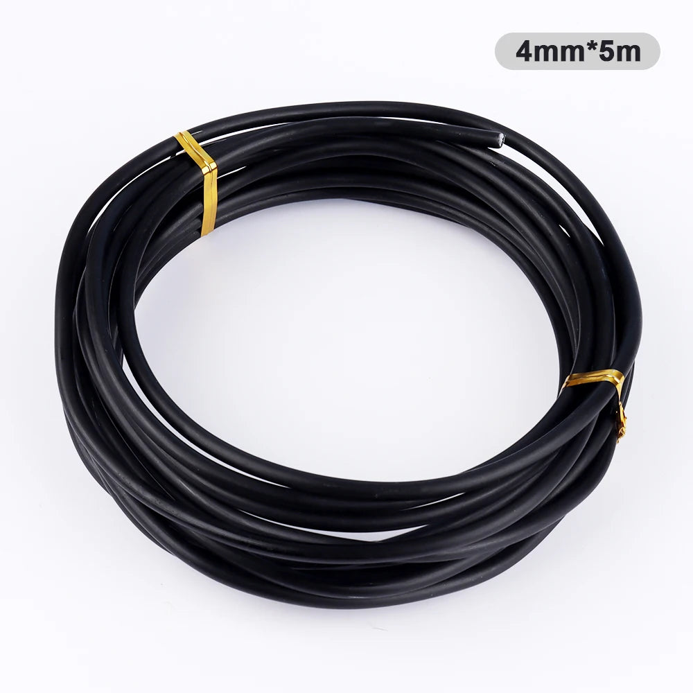 Black Aluminum Bonsai Wire, 1–5 mm, 5 m