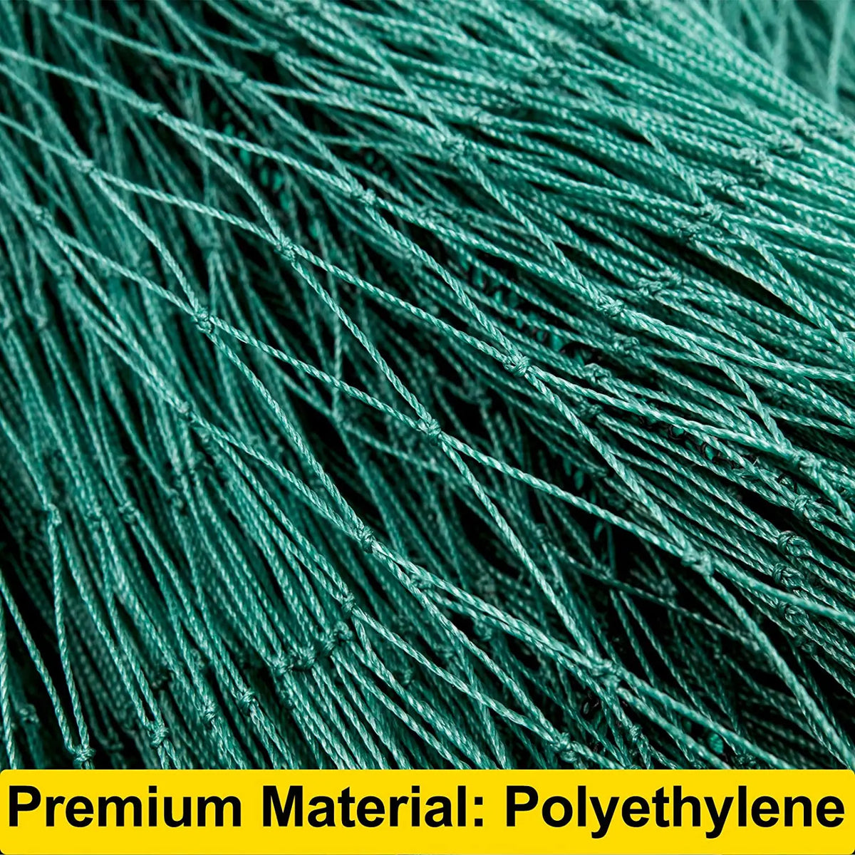 Nylon Garden Netting for Crops and Fencing, 2–4 cm Mesh