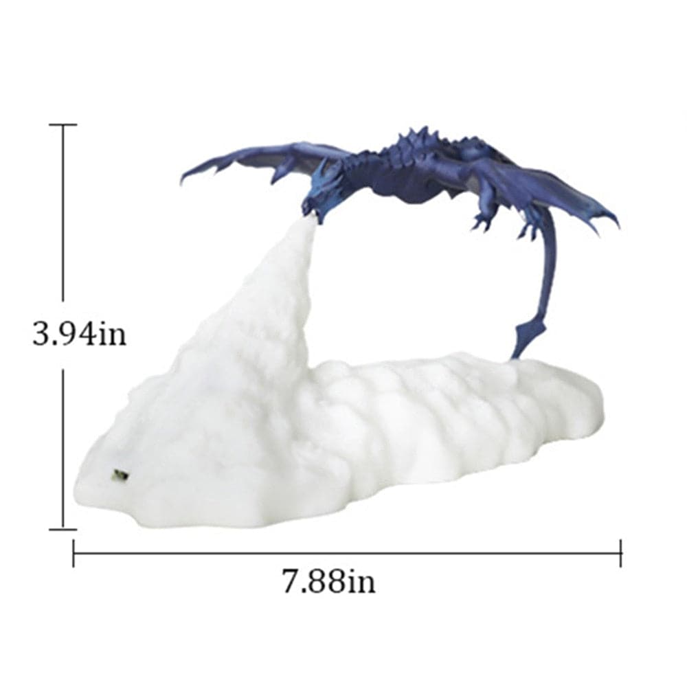 Lampes LED Dragon imprimées en 3D comme veilleuse pour la maison Vente chaude que la lampe de lune Lampe de nuit Meilleurs cadeaux pour les enfants