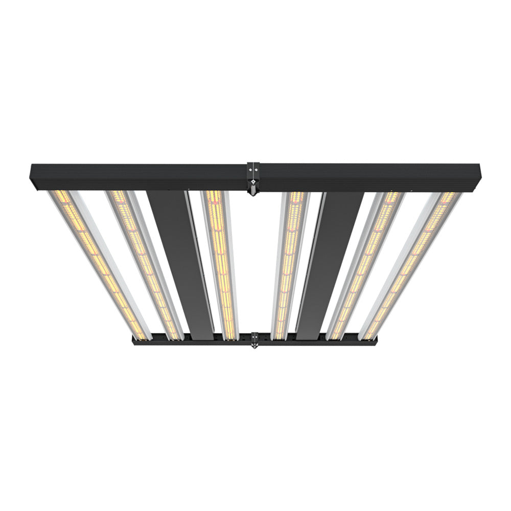 Lampes de culture à spectre complet 720 W, 6 barres, 2,7 μmol/j, intensité variable, système de contrôle intelligent, lampe de culture LED avec lentille optique