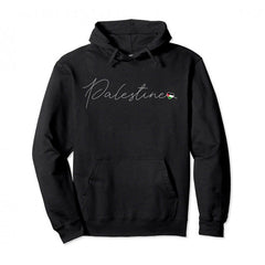 Sudadera con capucha de algodón palestino para hombre y mujer, suéter cálido de moda estilo hip hop, ropa de calle, sudadera informal