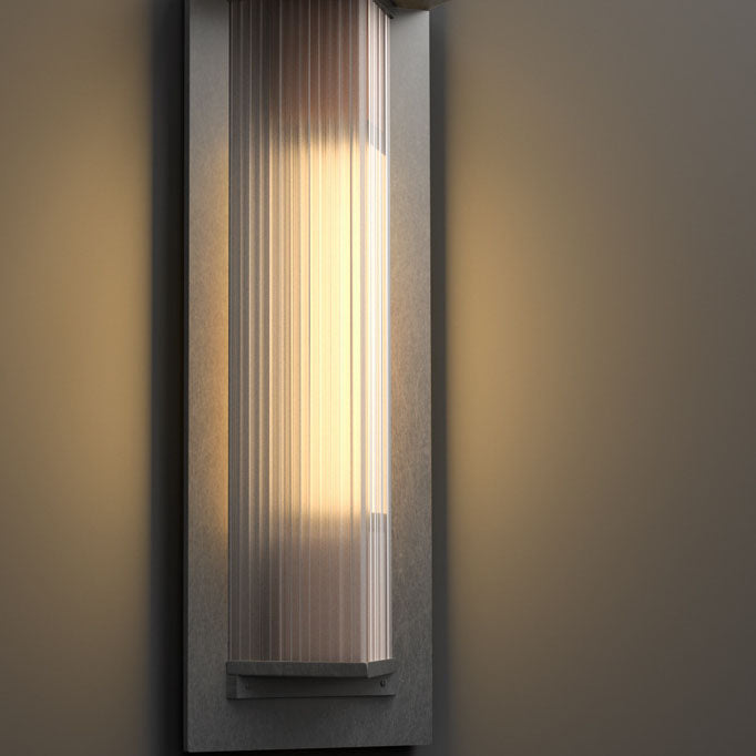 Modern Retro Minimalist Aluminum Glass Outdoor Waterproof Wall Sconce Lamp