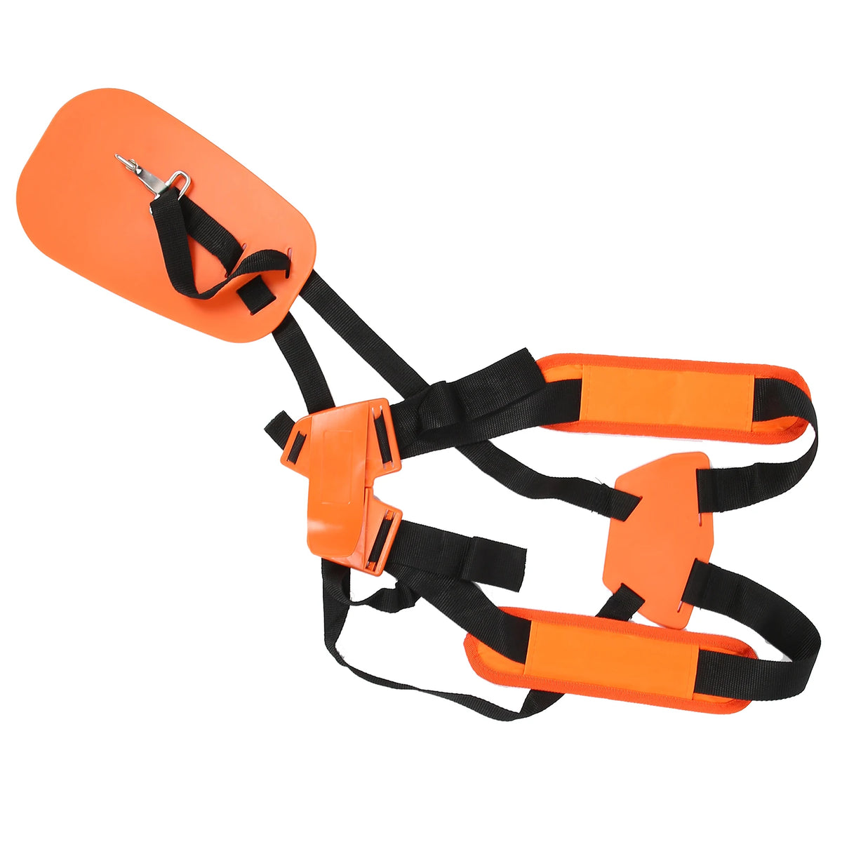 Adjustable Double Shoulder Harness for Trimmers and Brush Cutters, Orange
