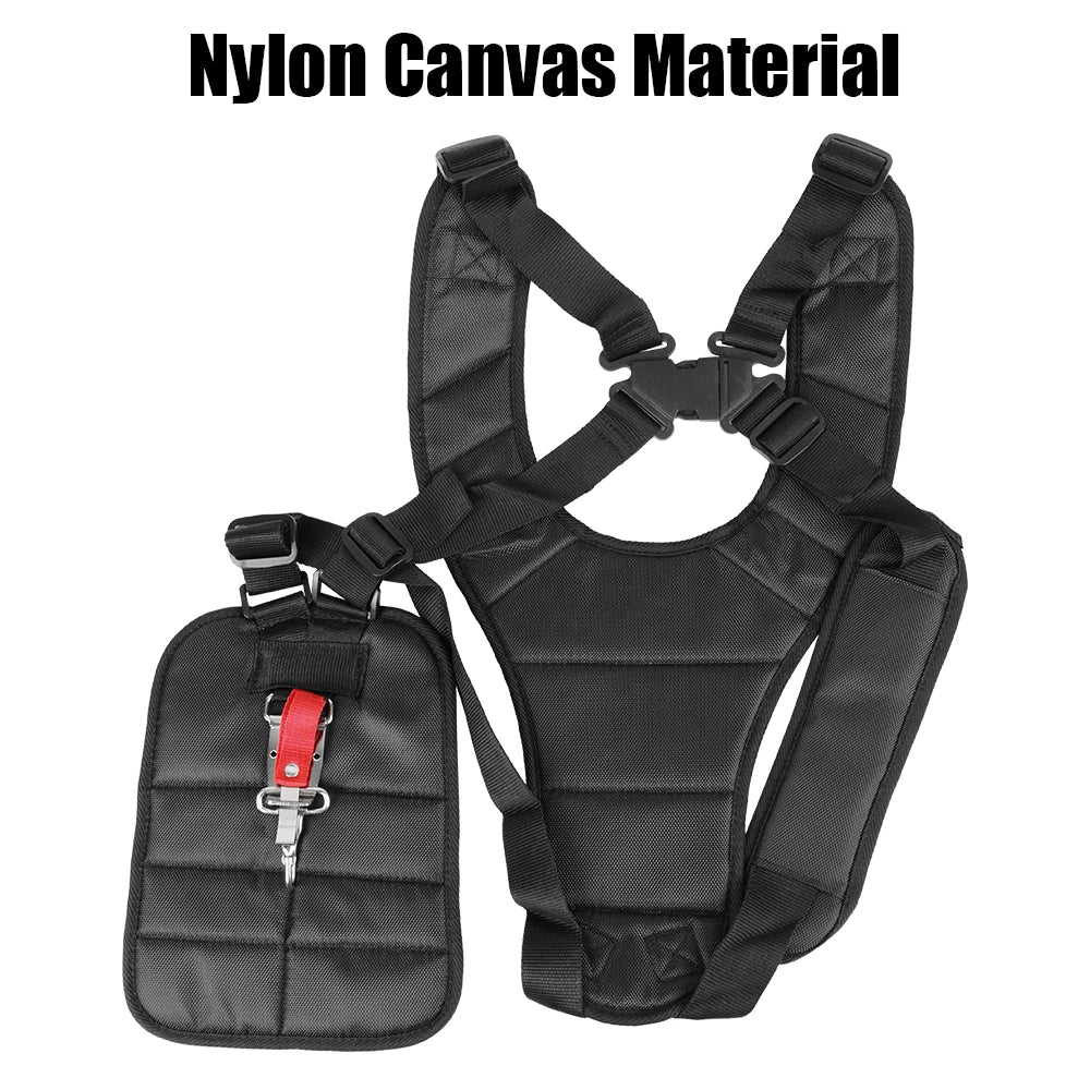 Double Shoulder Harness for String Trimmers and Brush Cutters