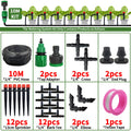 Garden Drip Irrigation Automatic Watering System Kit 1/4'' 13CM Sprinkler for Bonsai Pot Plant Flower Vegetable Greenhouse
