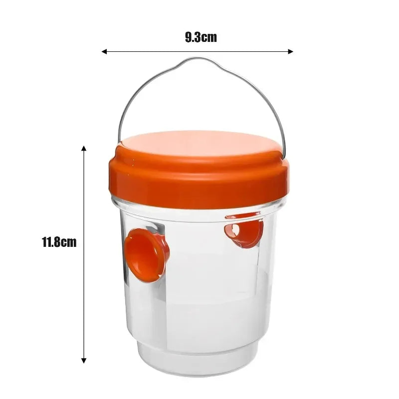 Hanging Wasp and Fly Trap, 9.3 × 11.8 cm, 1–3 Pack