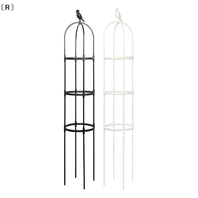 DIY Flower Vine Climbing Plant Bracket Garden Tomato Planter Bracket Plant Booster Planter Protector Stand