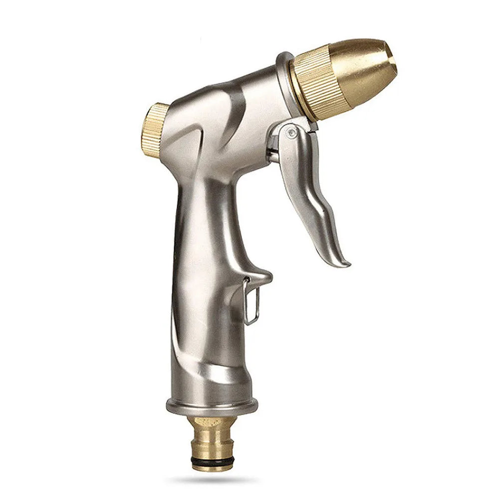 High Pressure Metal Garden Water Spray Gardening Sprayer Water Hose Jet Household Lawn Car Washing Guns Yard Watering Sprinkle