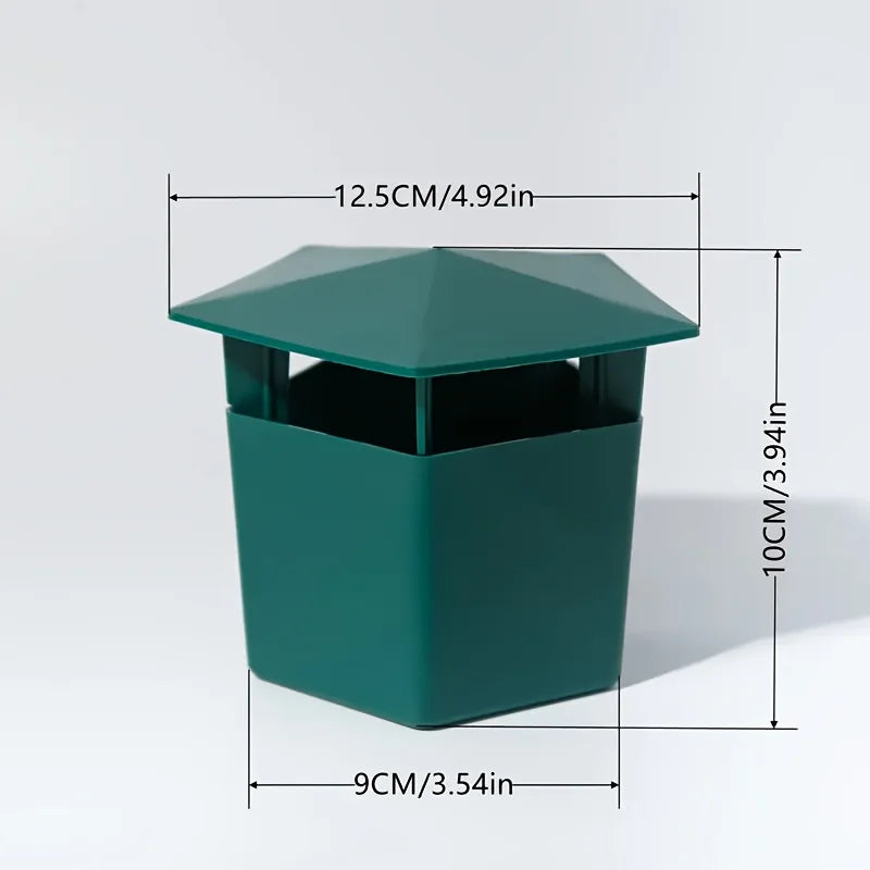 Durable Snail Slug Catcher Box Thickened Anti-Corrosion Plastic Trap No Electricity for Garden Vegetables Flowers