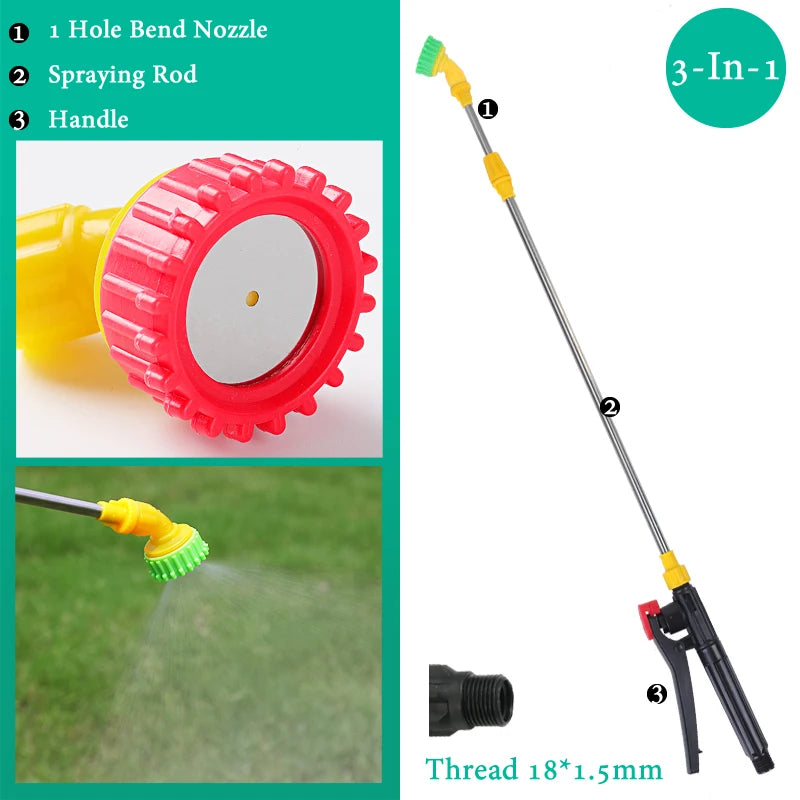 Retractable 0.45-0.8m Spraying Rod For Hand Pressure Sprayer Outdoor Garden Pesticide Spray Tree Watering Can Accessories