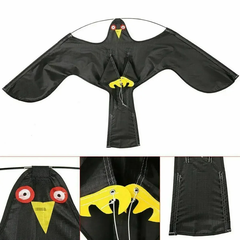 Emulation Flying Hawk Kite Bird Scarer Drive Bird Kite Bird Repellent for Garden Scarecrow Yard Kite scaring device