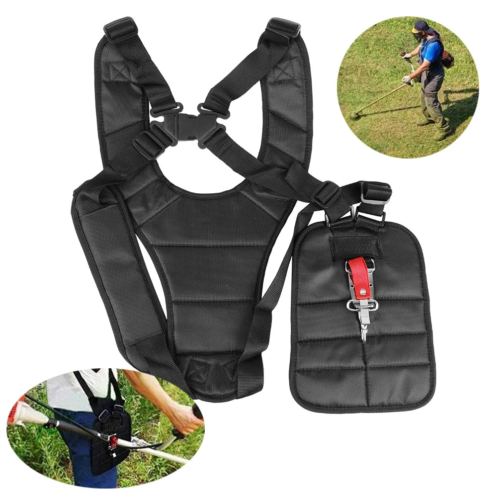 Double Shoulder Harness for String Trimmers and Brush Cutters