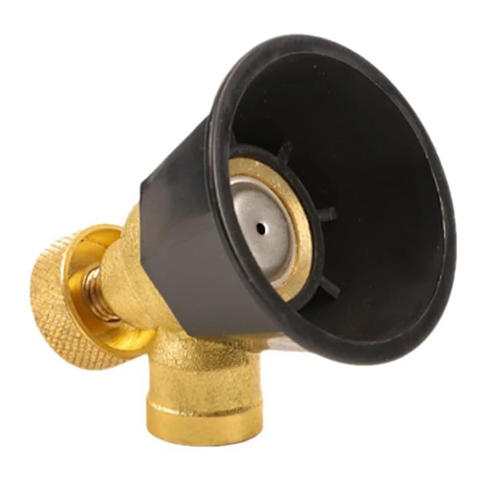 4Pcs Brass/Alloy Nozzle Agricultural Atomization Adjustable Nozzle Black Whirlwind Agricultural sprinkler Head Garden Tool