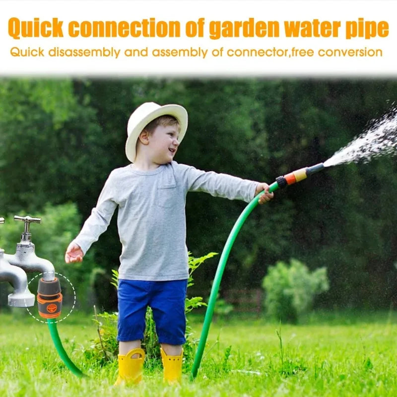 1/3Pcs  Garden hose quick connector faucet extension hose connector garden water pipe connector water supply pipe accessory