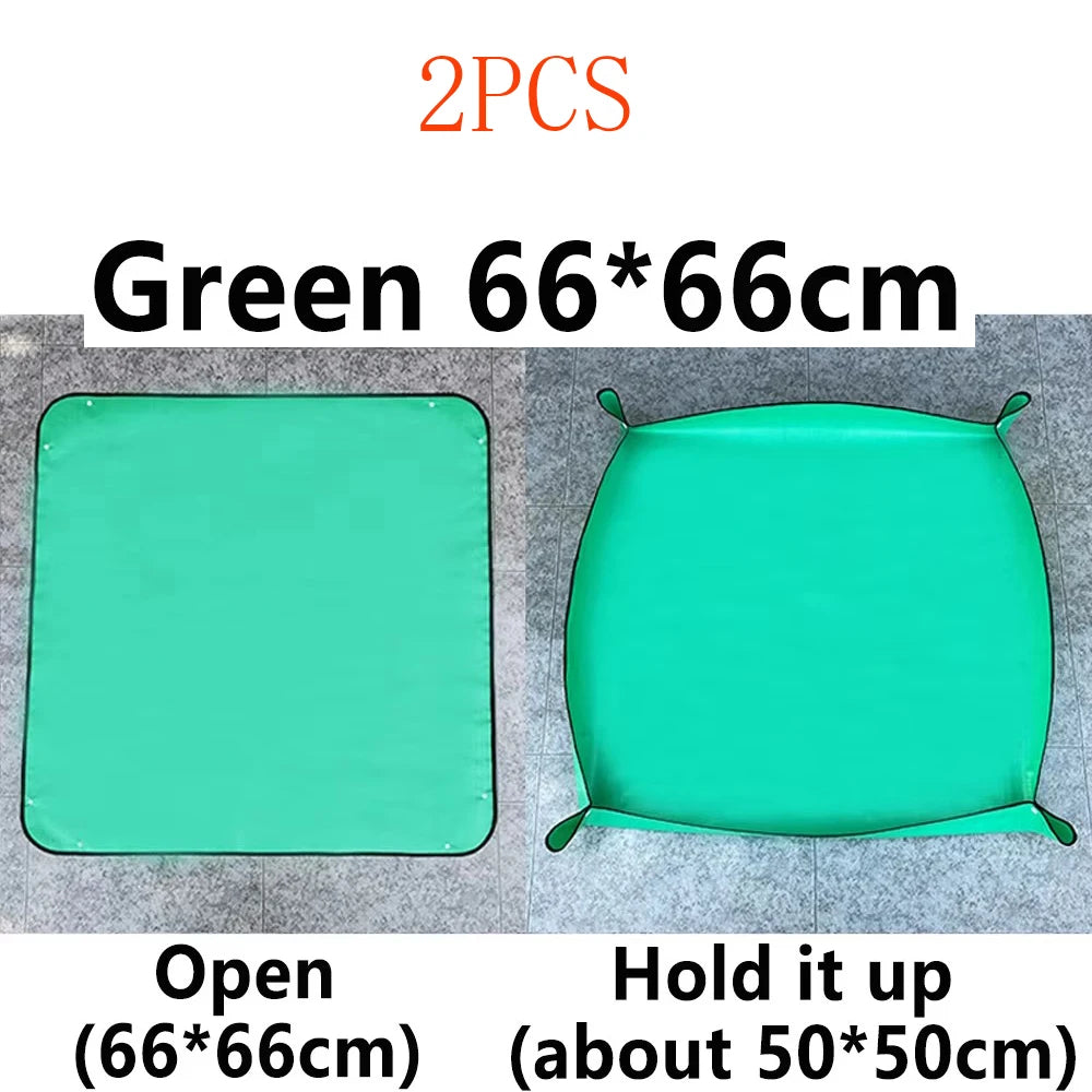 Foldable Waterproof Repotting Mat, 32–100 cm