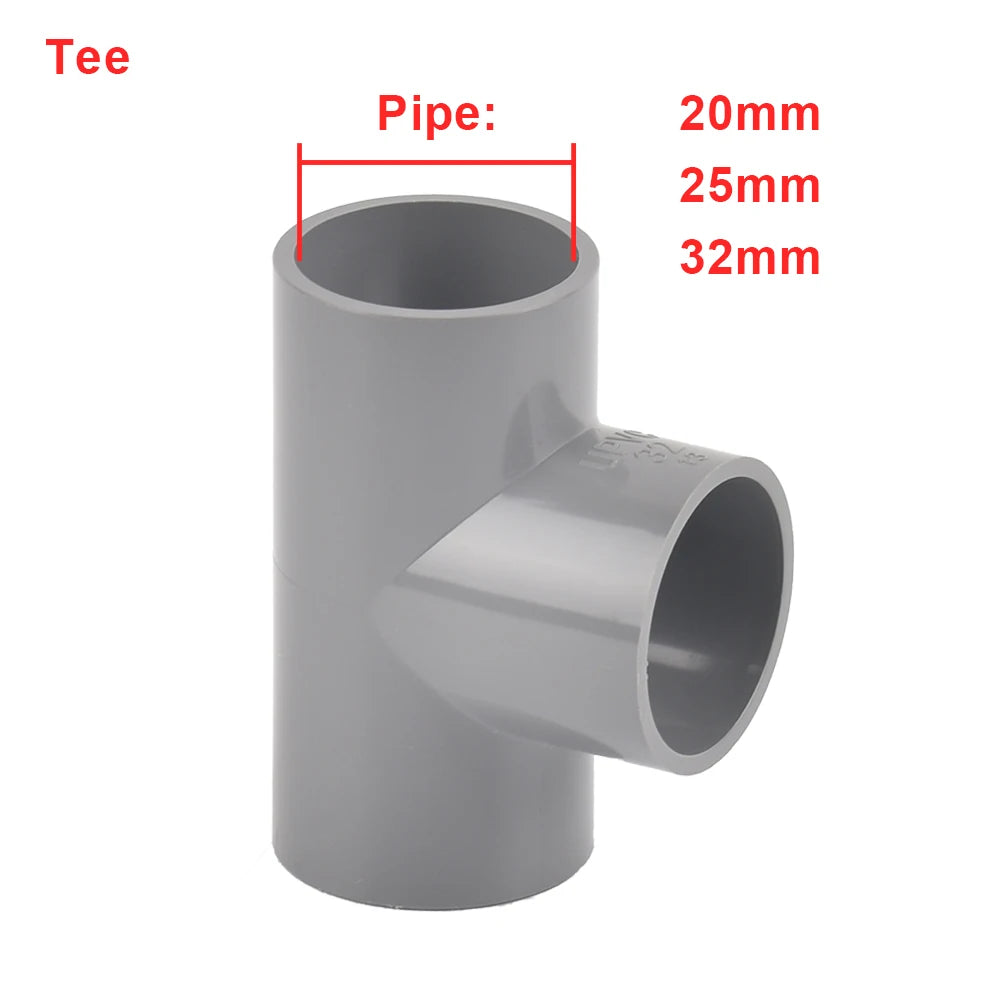 Inside Diameter 20/25/32mm 3-Way/4-Way/5-Way Three-Dimensional Pvc Connector Water Supply Pipe Fittings Equal Connectors