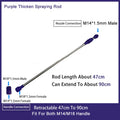 Retractable 0.45-0.8m Spraying Rod For Hand Pressure Sprayer Outdoor Garden Pesticide Spray Tree Watering Can Accessories