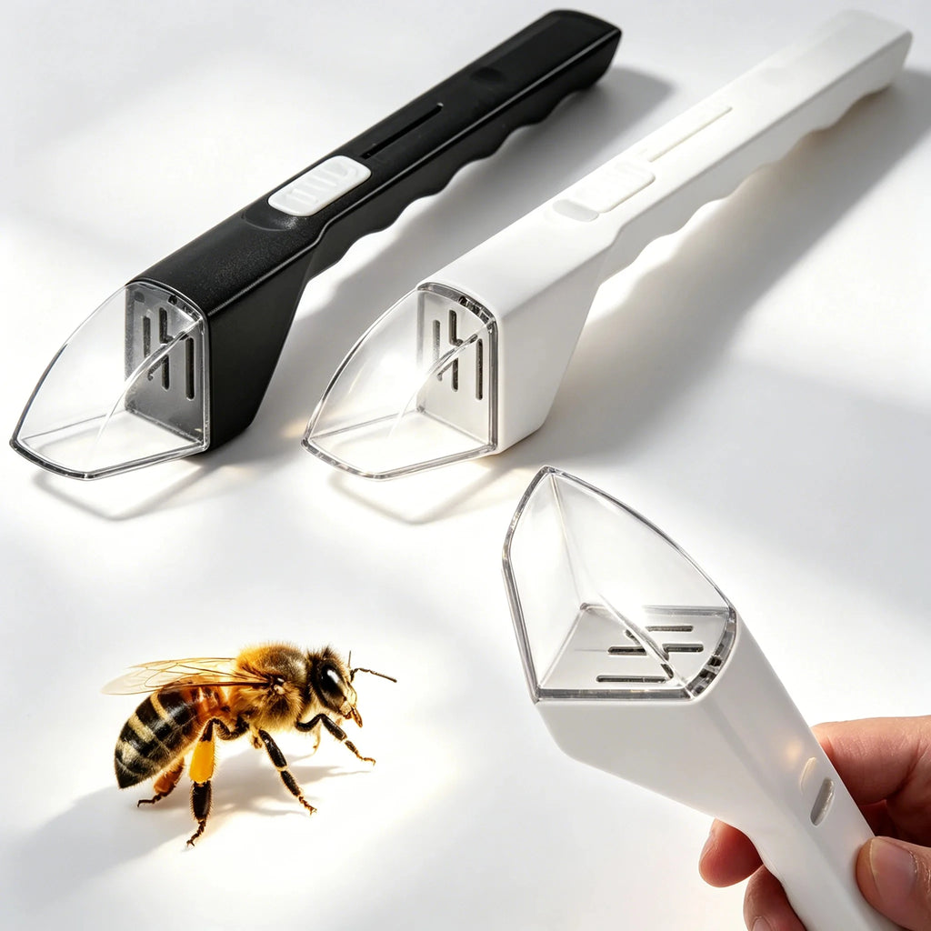 Handheld Insect Catcher Portable Transparent Insect Trap Outdoor Exploration Insect Observation Box Bug Clip Safe Capture Tool