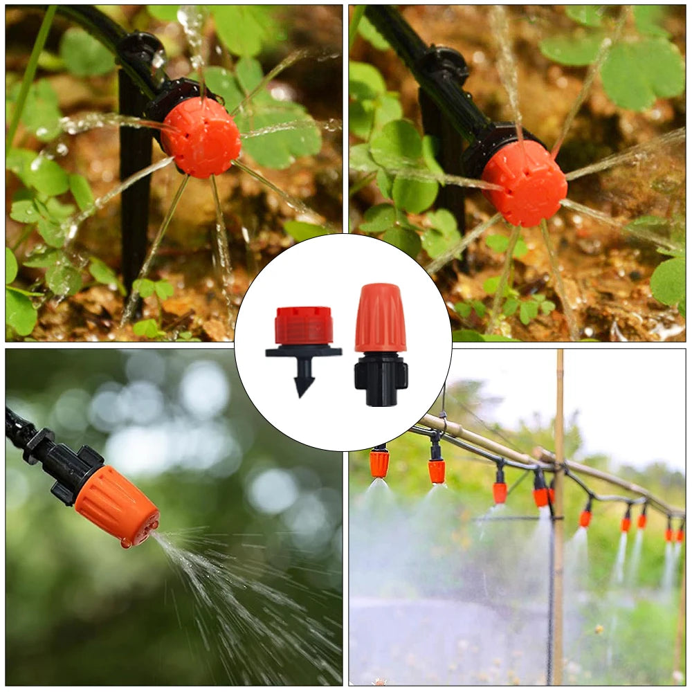 Irrigation System Garden Tools Drip Watering Kits Automatic Watering Hose With Adjustable Drippers, Convenient Installation, Saves Water