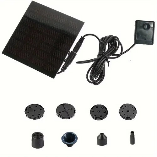 1.5 W Solar Fountain Pump Kit with Separate Panel