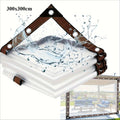 Transparent Waterproof Cloth with Gasket - Perfect for Gardens, Courtyards, Chicken Coops, Porch Awnings, and Camping