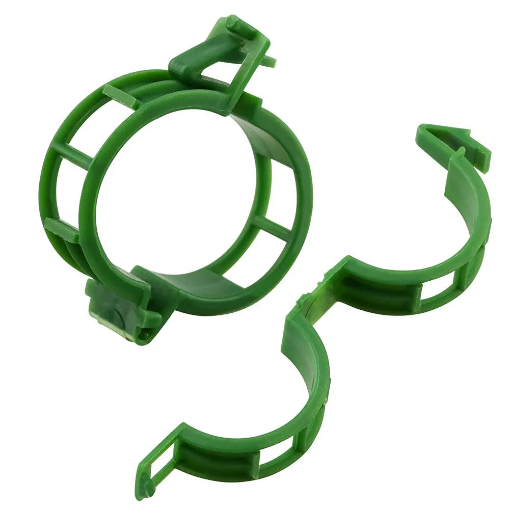 Plastic Plant Support Clips for Tomatoes and Vines, 100 or 300 Pack