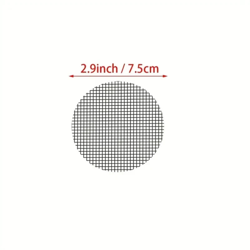 Square Fiberglass Pot Drainage Mesh, 5–10 cm, 50–300 Pack