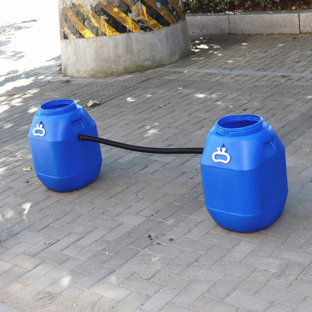 Rain Barrel Linking Kit, 25 mm Connectors with 50 cm Pipe