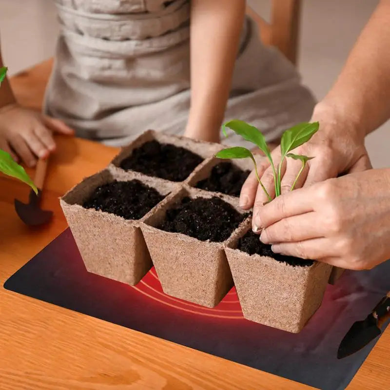 USB Seedling Heat Mat, 8.5 W, 33 × 18 or 15 × 22 cm