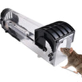 Reusable Live-Catch Mouse Trap with Metal Door