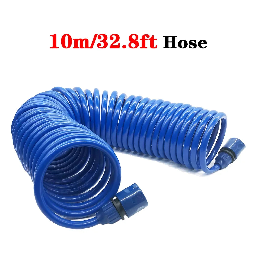 Expandable Retractable EVA Garden Hose 10/15m Portable Spring Water Pipe for Car Wash And Flower Lawn Watering Curly Magic Pipe