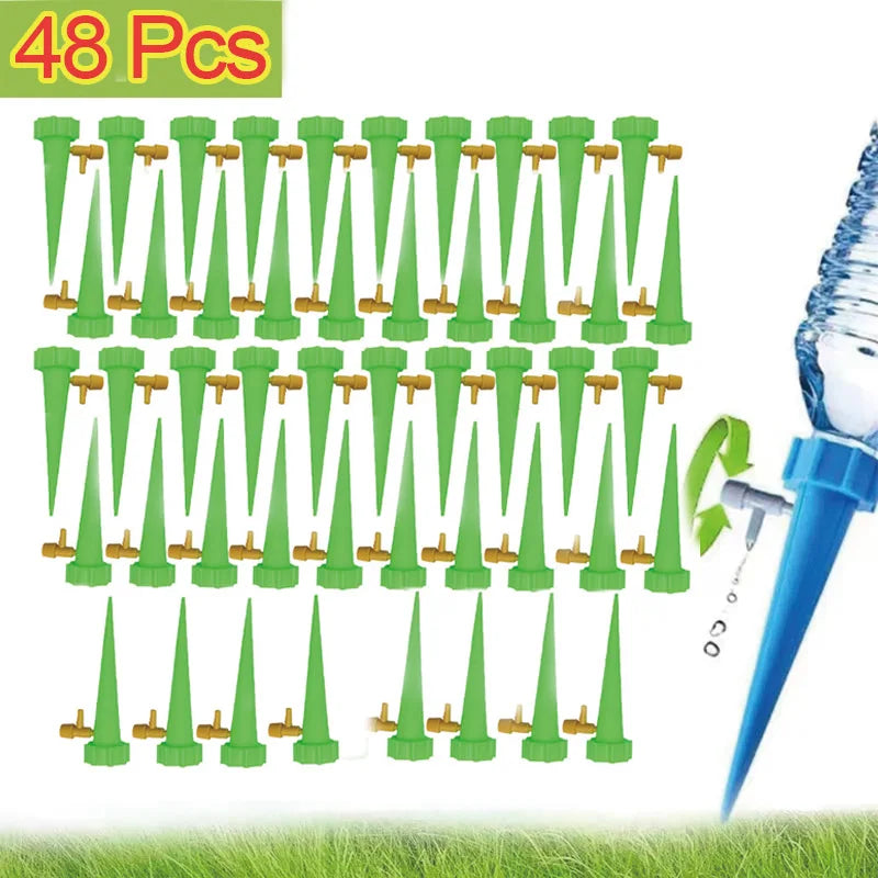 Automatic Drip Irrigation System Self Watering  Adjustable for Flower Plants Greenhouse Garden Auto Water Dripper Device