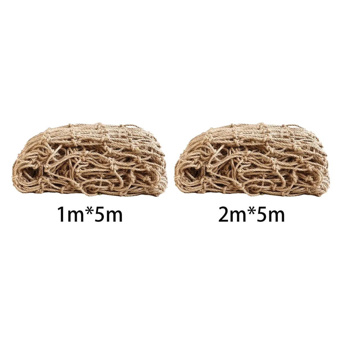 Jute Trellis Netting for Climbing Plants, 1 × 5 m or 2 × 5 m