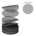 Square Fiberglass Pot Drainage Mesh, 5–10 cm, 50–300 Pack
