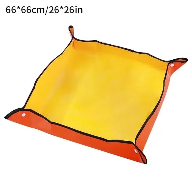 Waterproof Repotting Mat with Corner Locks, 50–100 cm