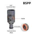 1-Pcs 1/2" 3/4" 1" Garden Hose Quick Connect Adapters -EU BPS Threaded Fittings for Faucets, Spray Guns & Watering Systems