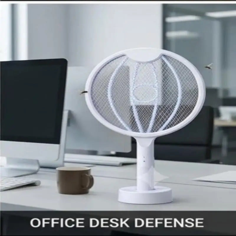 Foldable Electric Mosquito Swatter USB Charging Four-in-One UV Mosquito Killer Handheld Mosquito Killer Indoor and Outdoor Insec