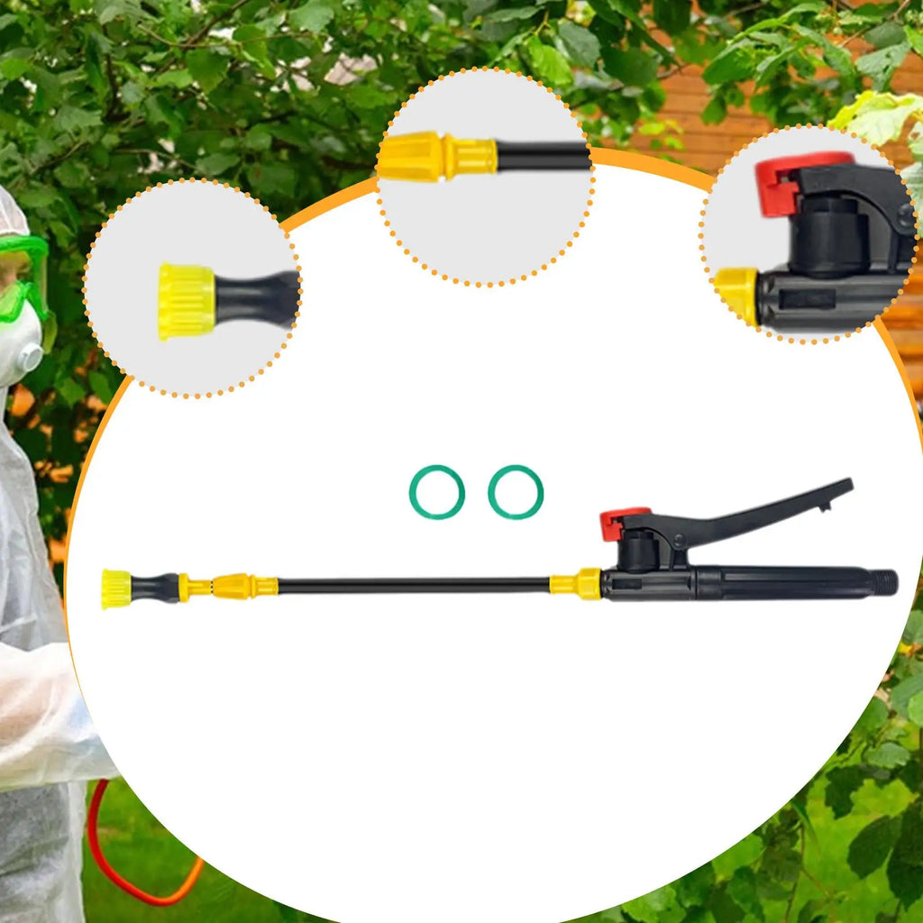 Retractable Sprayer Rod Stainless Steel Watering Wand Sprayer Extension Rod for Outdoor Watering Hanging Plants Garden Tree