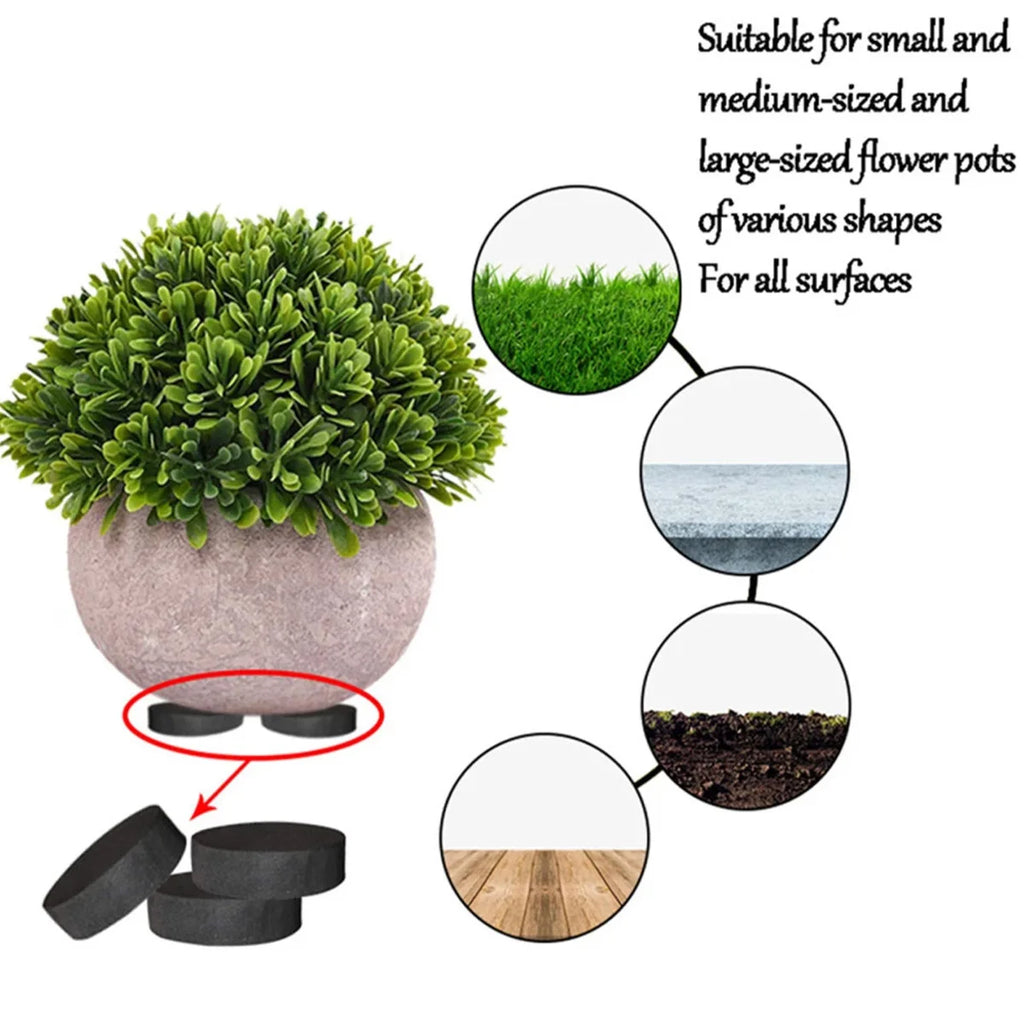 Self-Adhesive EVA Pot Feet, 40–160 Pack