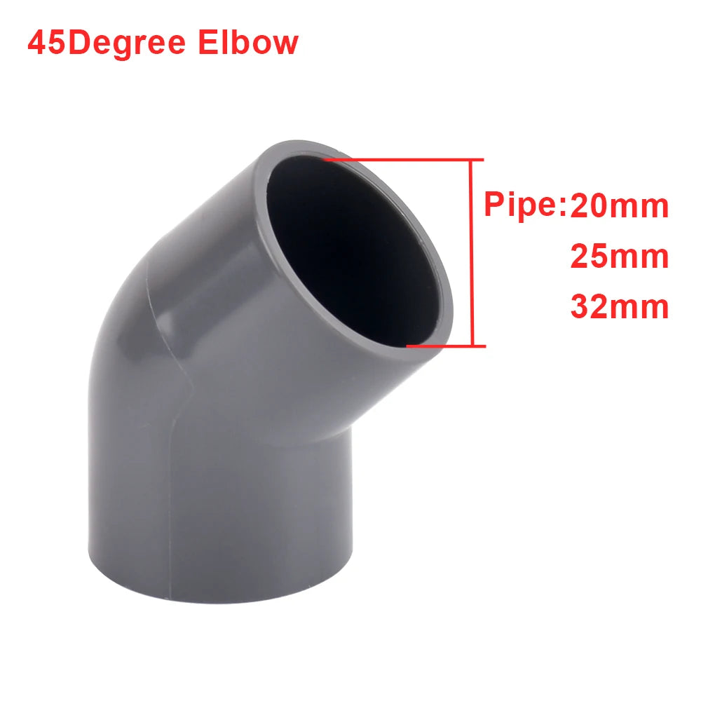 Inside Diameter 20/25/32mm 3-Way/4-Way/5-Way Three-Dimensional Pvc Connector Water Supply Pipe Fittings Equal Connectors