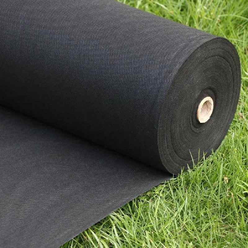 Non-Woven Landscape Fabric Weed Barrier, 10 m Roll, 60–200 cm Wide