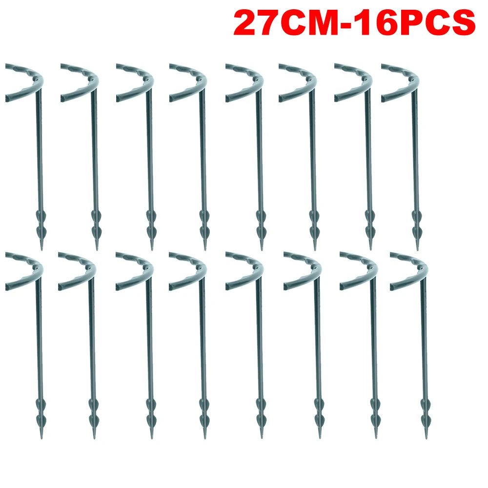 T-Shaped Plastic Plant Support Brackets, 16 or 27 cm