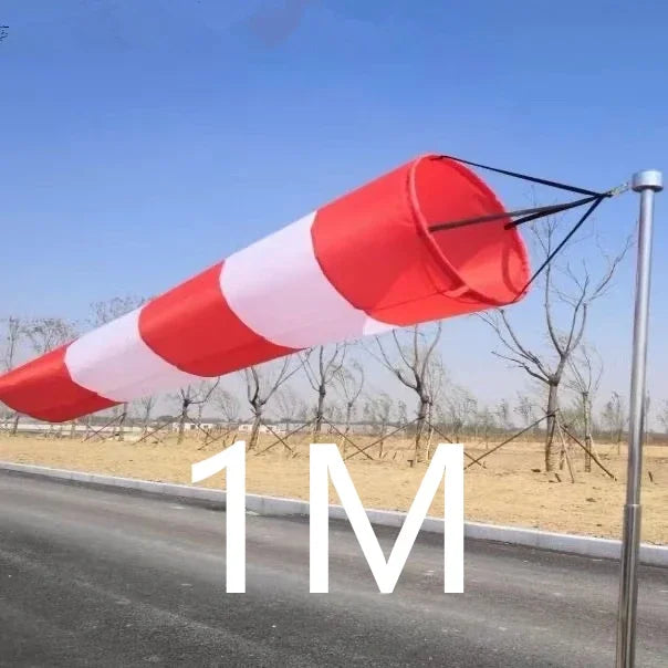 40/60/80/100 Reflective Windsock Outdoor Scratchproof Windproof Fluorescent Reflective Wind Sock Weathervane