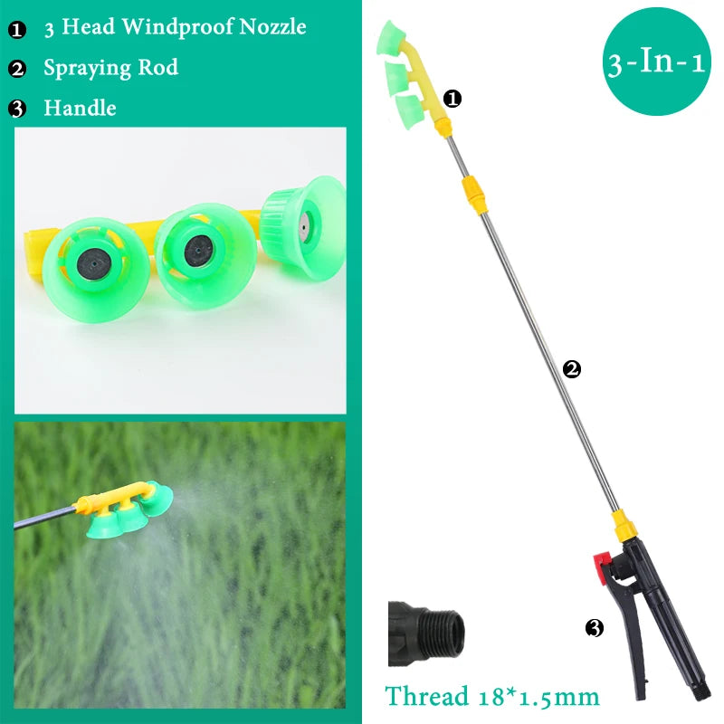 Retractable 0.45-0.8m Spraying Rod For Hand Pressure Sprayer Outdoor Garden Pesticide Spray Tree Watering Can Accessories