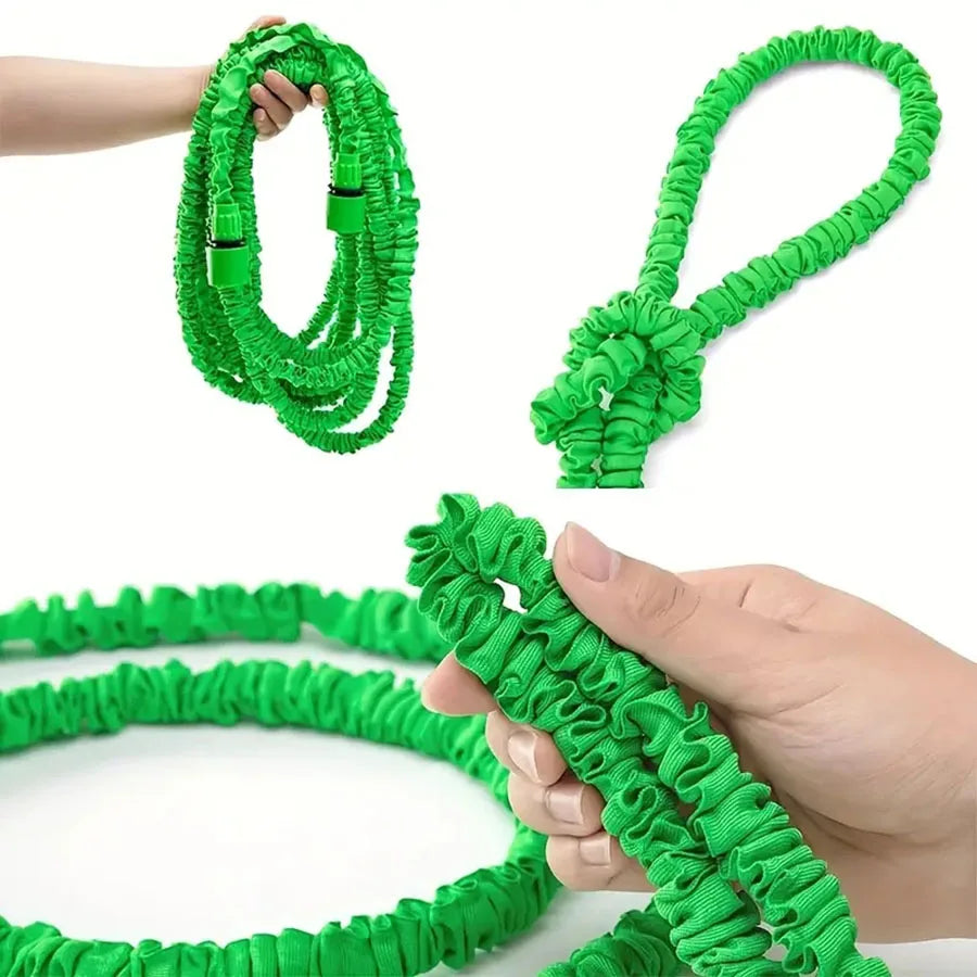 25FT-200FT Multi-functional Garden Hose, Retractable Hose, High Pressure Car Wash, Home Sprinkler, Traditional Garden Rinse