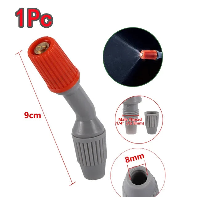 Replacement Sprayer Nozzle Heads, Fan or Cone, 1/4 in Thread