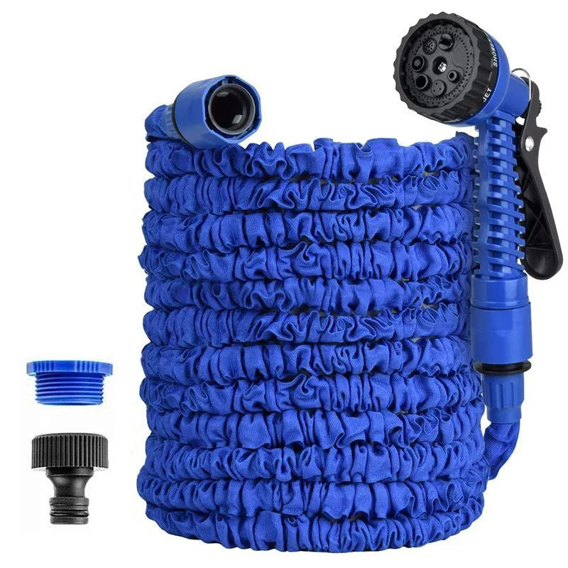 Garden Hose Home Garden Daily Watering Tools Expandable Magic Water Pipes High-Pressure Car Wash Cleaning Water Gun 25FT-100FT
